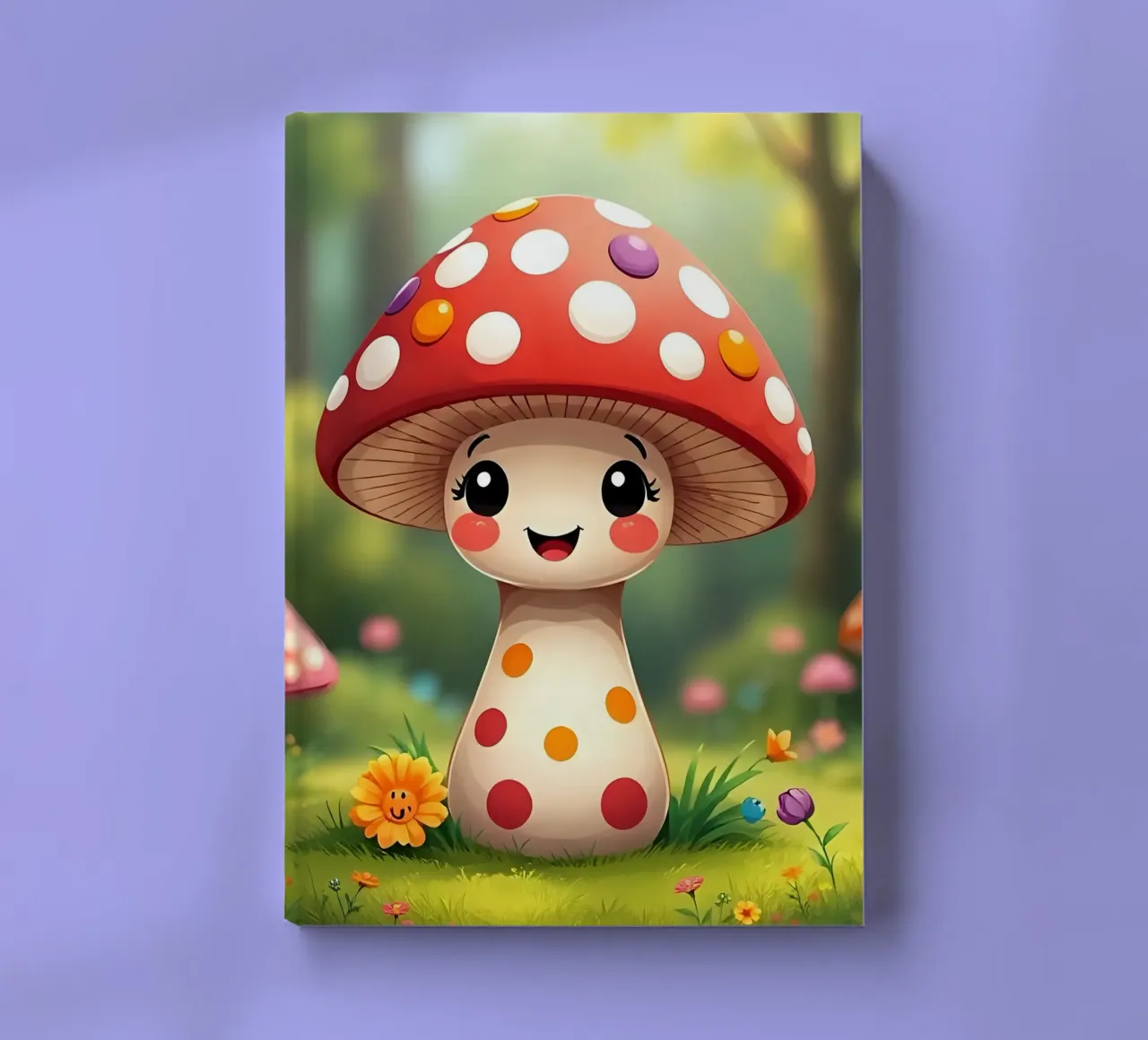 Mushroom_1 notebook by Tierisch bunt by LK