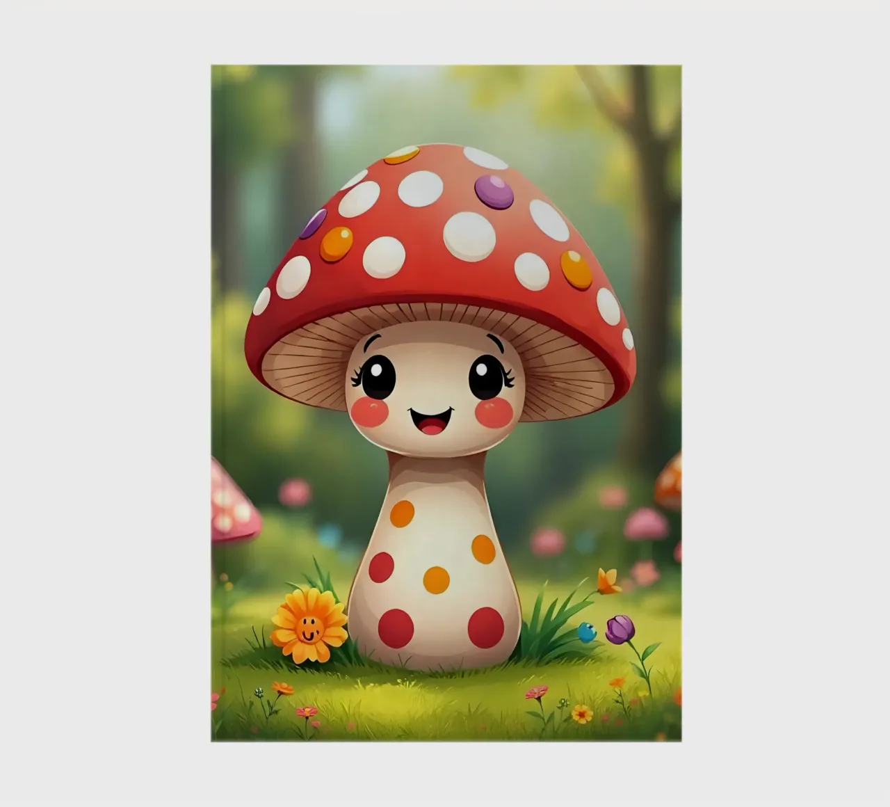 Mushroom_1 notebook by Tierisch bunt by LK