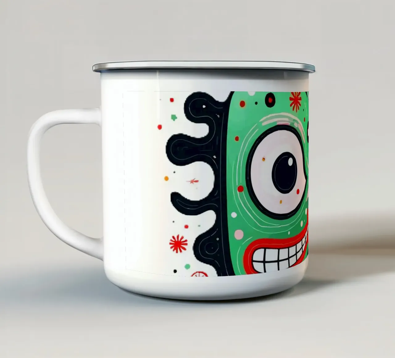 Abstract1003 tazza in smalto da artlodia-Peter Lorenz