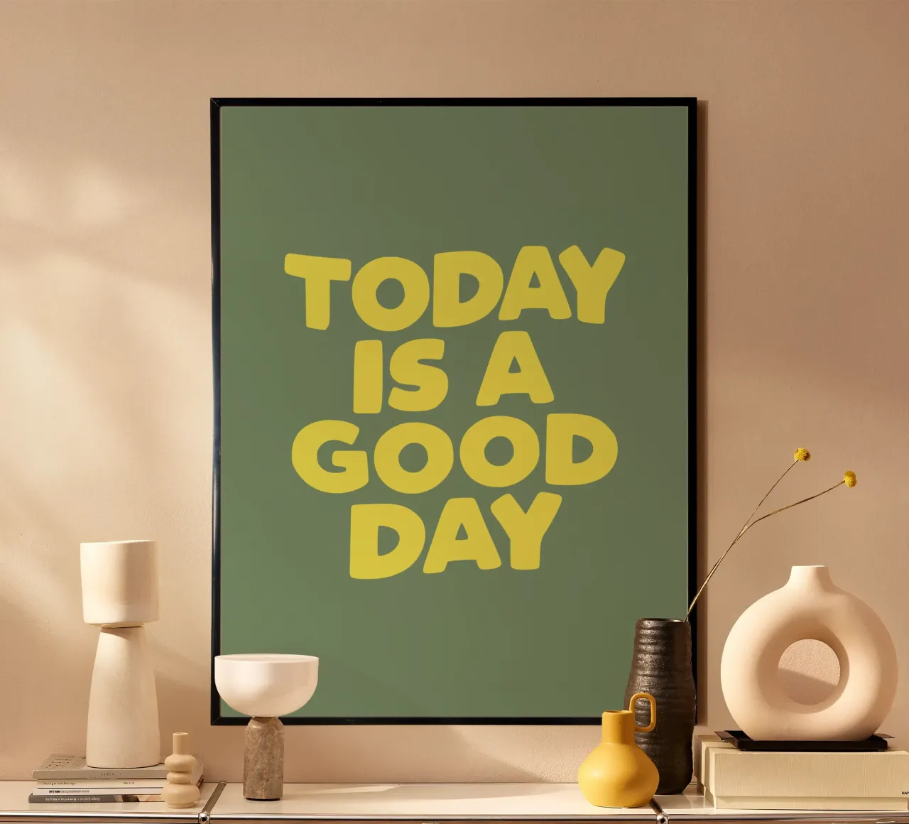 Today is a Good Day Cheerful Uplifting Joyful Typografie hahnemühle de THE MOTIVATED TYPE
