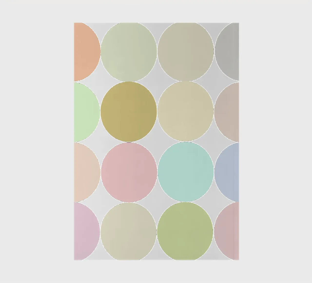 Colorful dots notebook by LaylaOzPatterns
