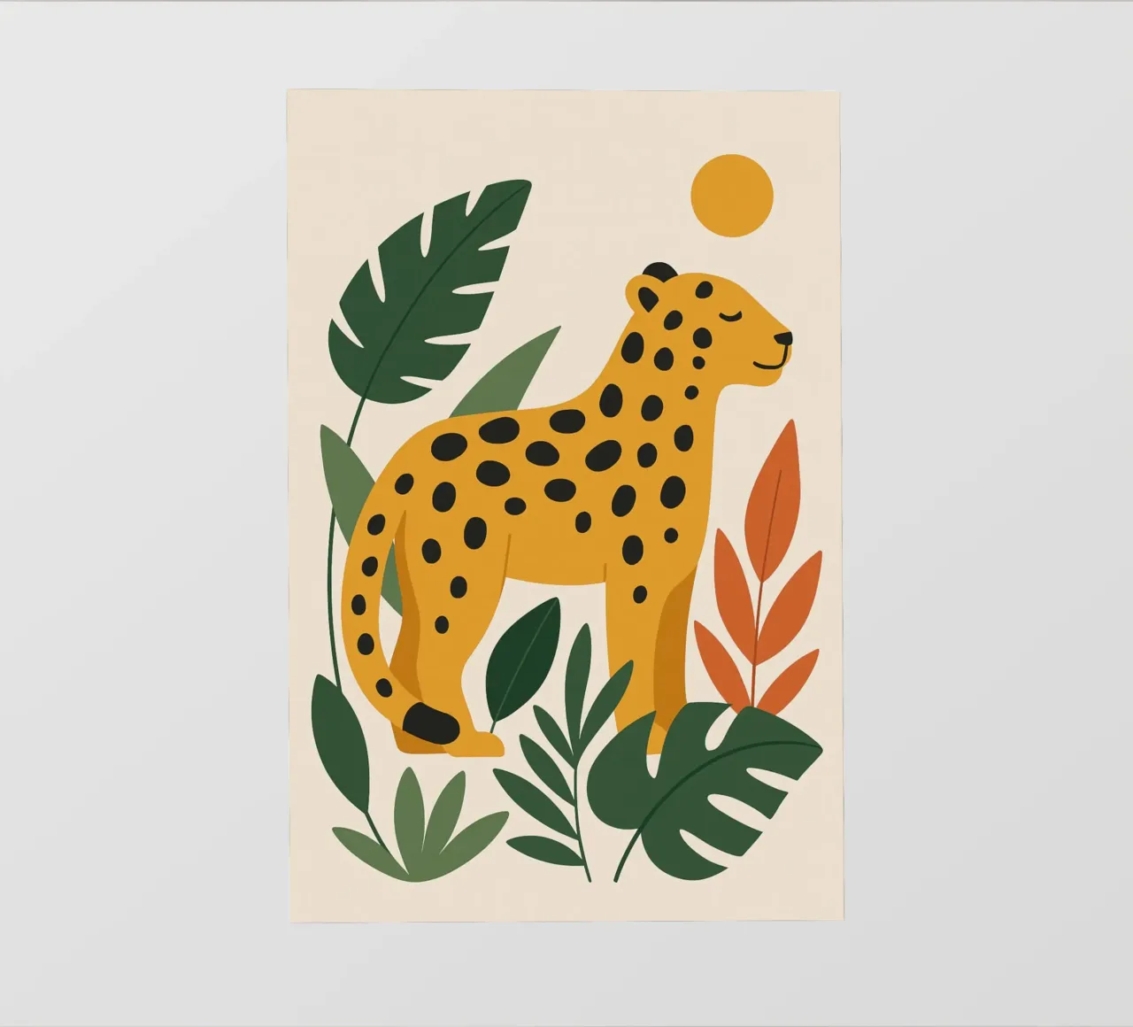 Jaguar im Dschungel PVC Plane von Studio M