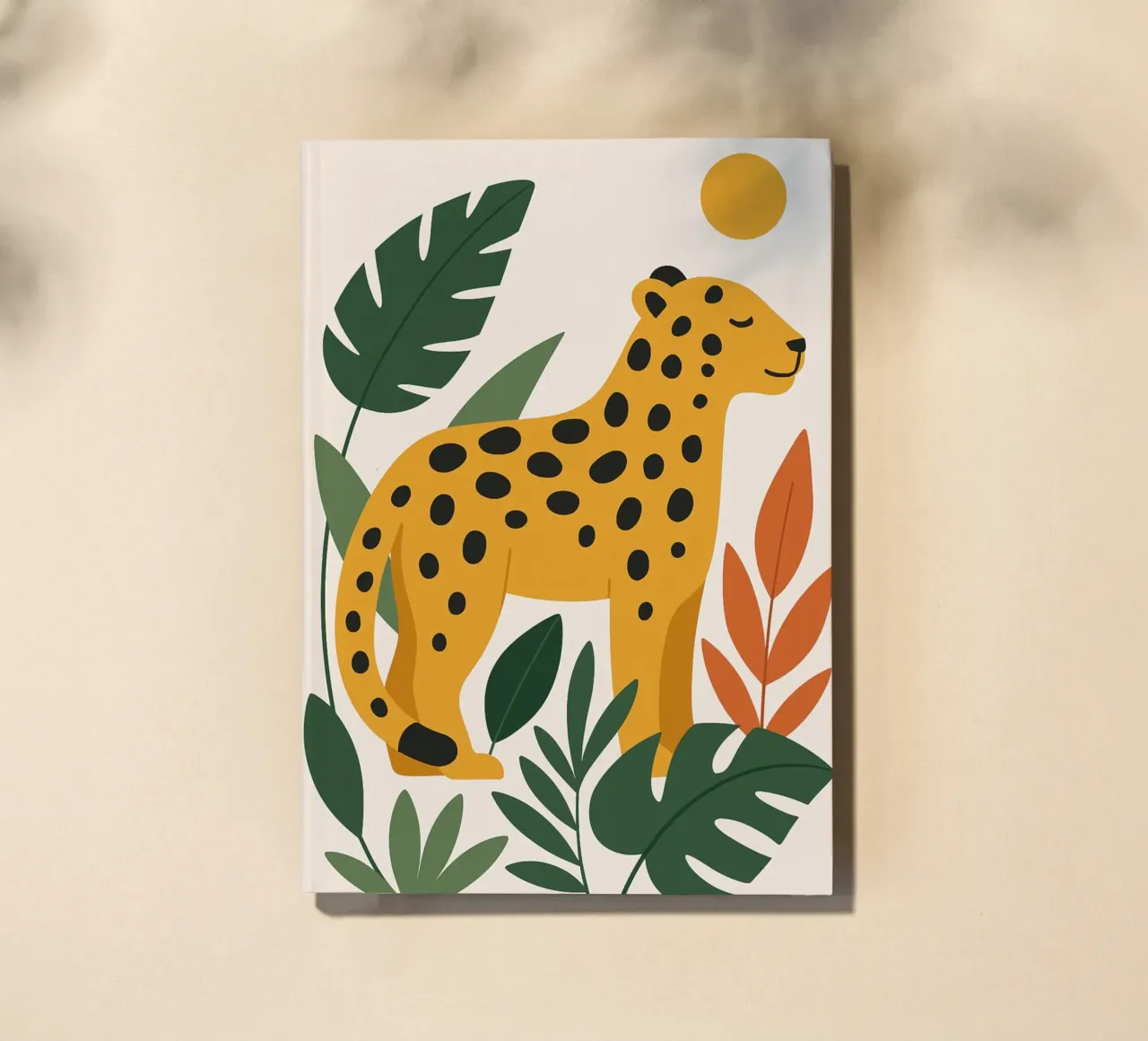 Jaguar in the jungle notebook by Studio M
