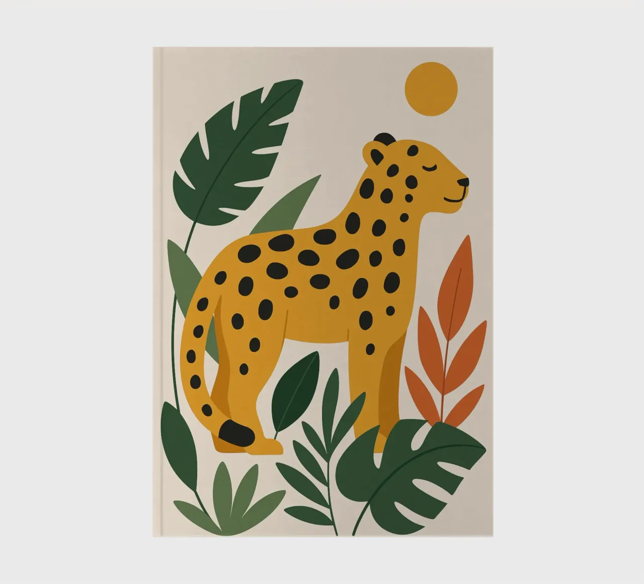 Jaguar in the jungle notebook by Studio M