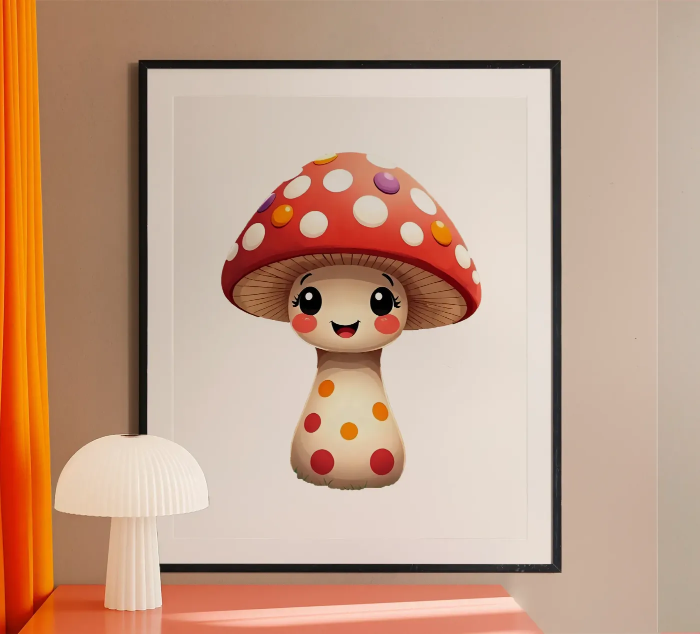 Fungo_1a poster da Tierisch bunt by LK