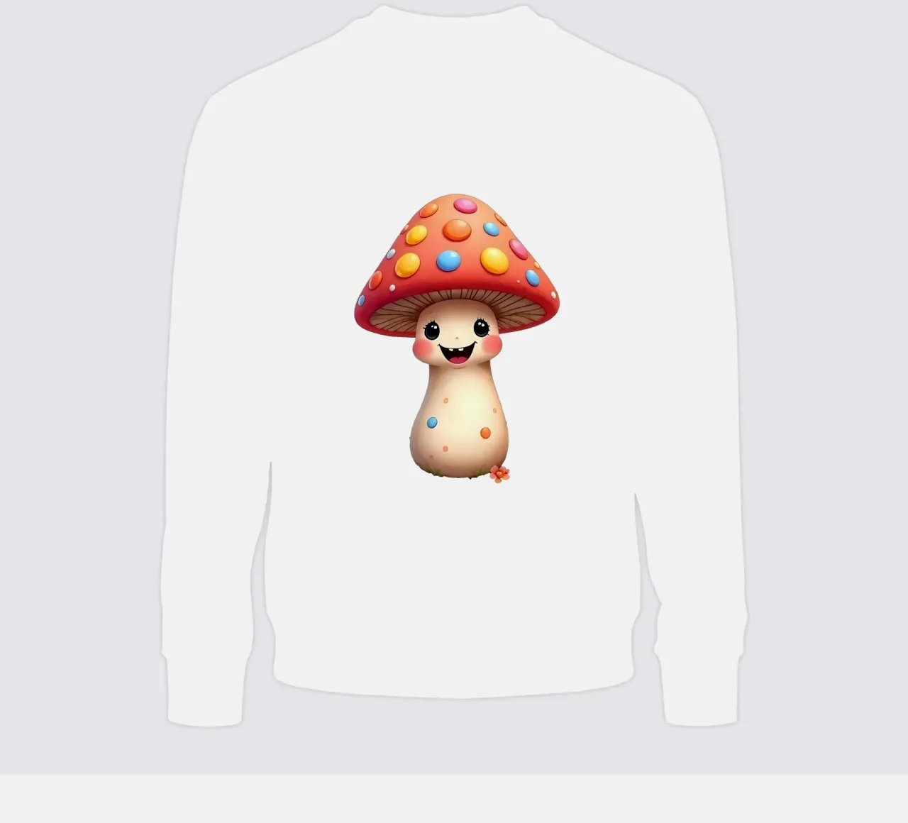 Mushroom_2a sweatshirt by Tierisch bunt by LK
