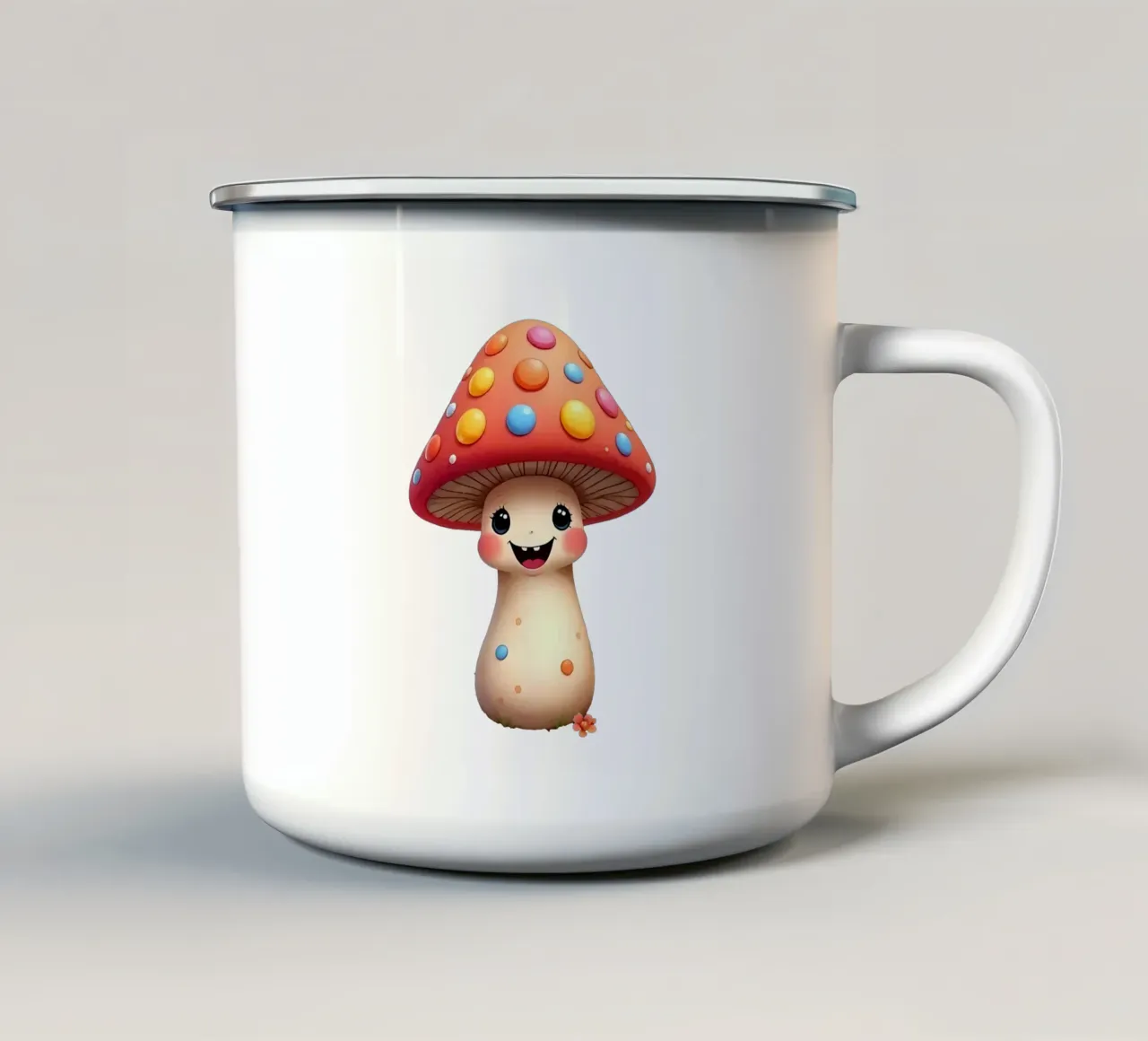 Fungo_2a tazza in smalto da Tierisch bunt by LK