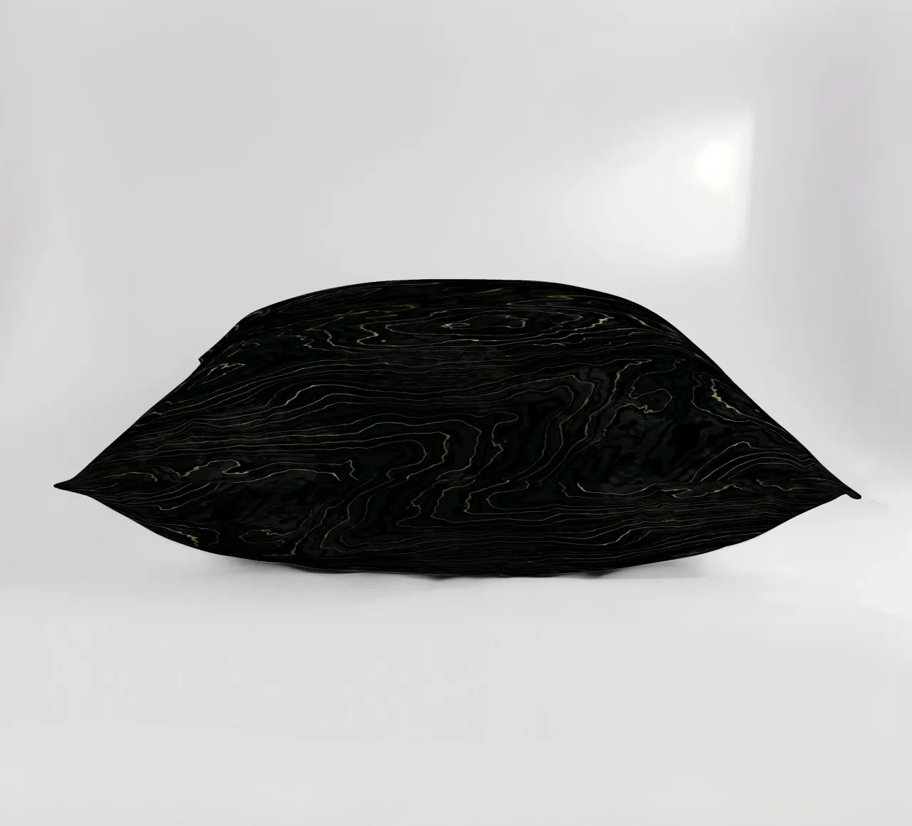 Portoro Texture marmo nero e oro I cuscino da amini54