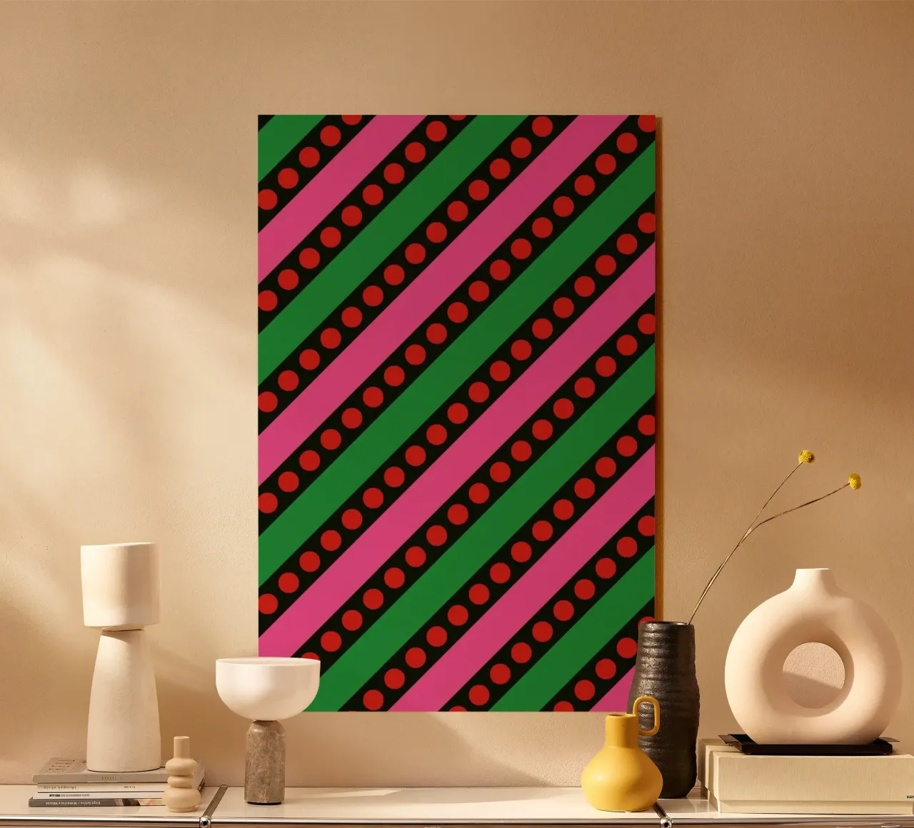 Stripes And Bubbles plexiglass da Bo Lundberg