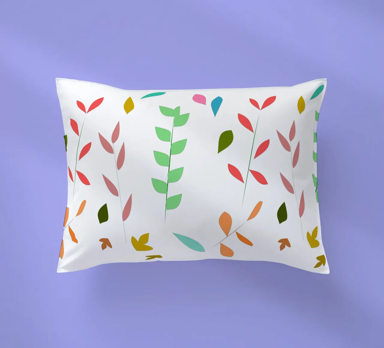 Erbe colorate cuscino da LaylaOzPatterns