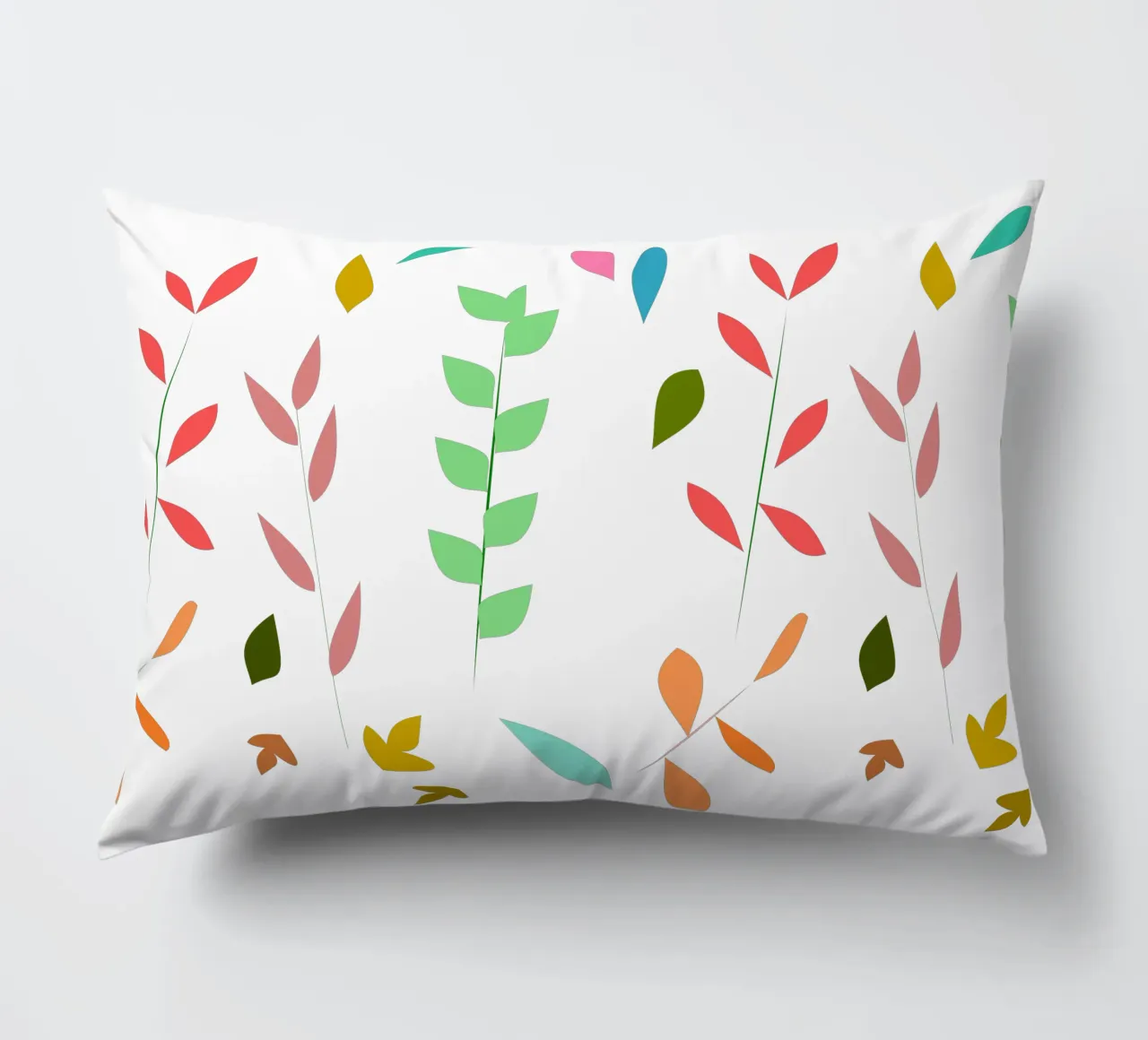 Erbe colorate cuscino da LaylaOzPatterns