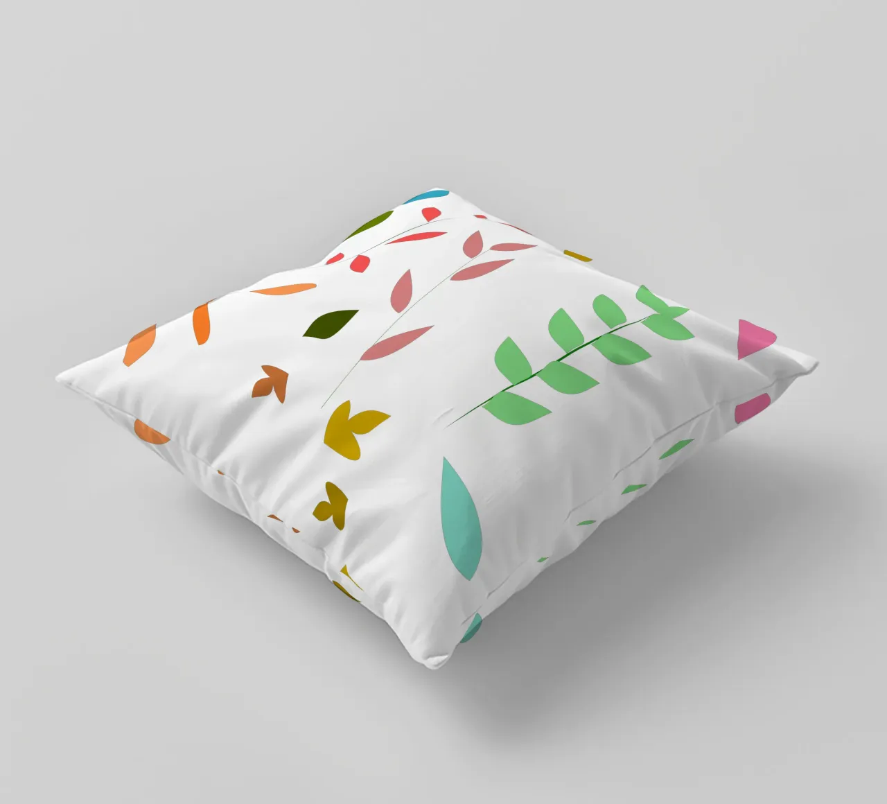Erbe colorate cuscino da LaylaOzPatterns