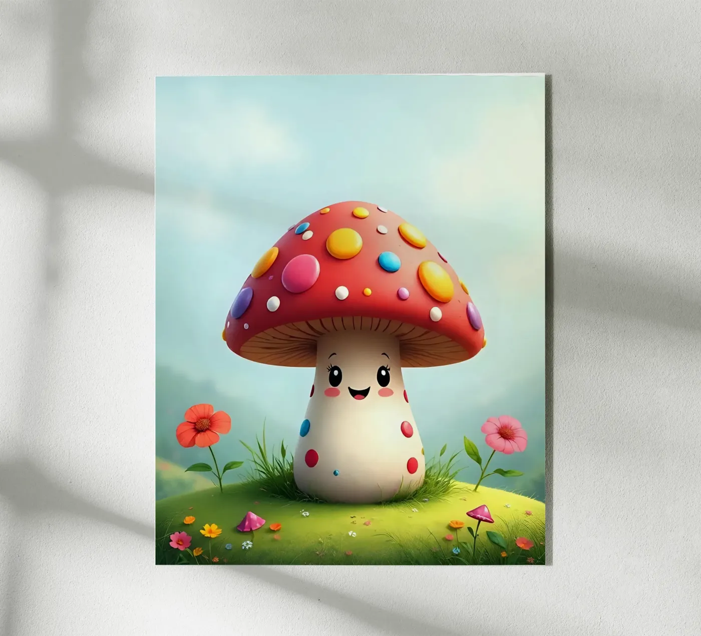 Pilz_3 Acryl-Glas von Tierisch bunt by LK