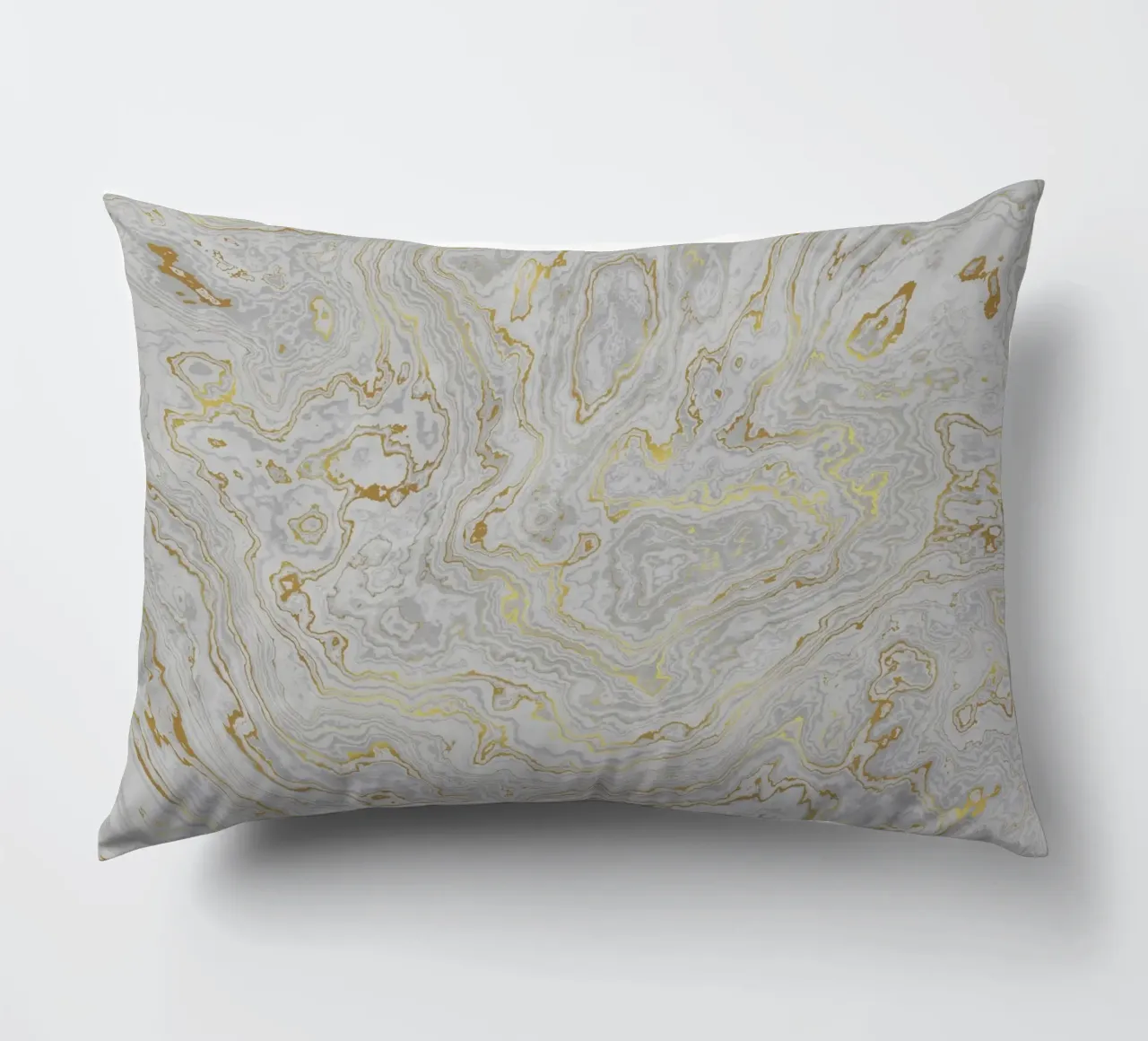 Calcatta Oro Texture marmo bianco e oro I cuscino da amini54