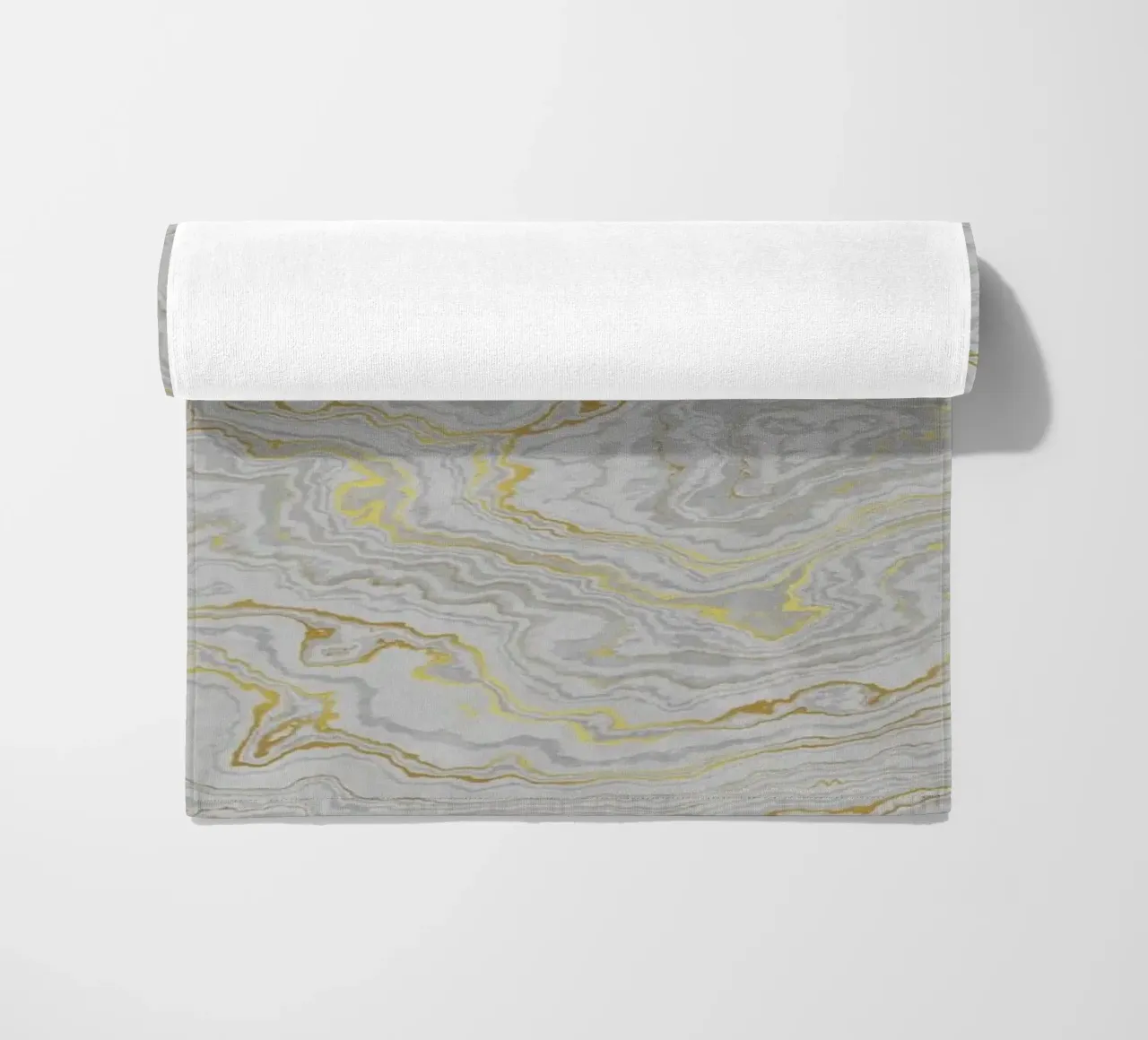 Calcatta Oro Texture marmo bianco e oro I telo mare da amini54