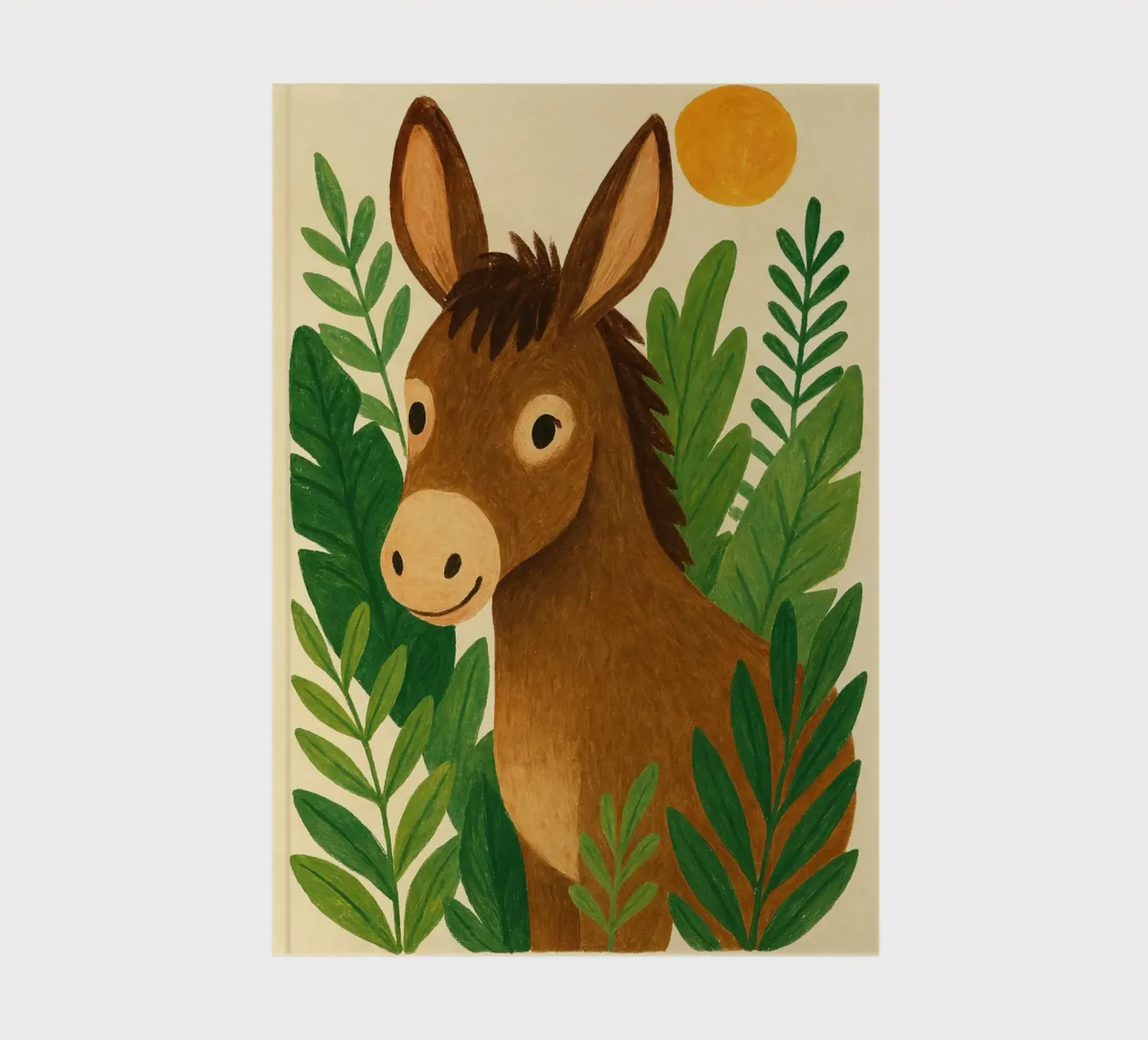 Friendly donkey notebook by Studio M