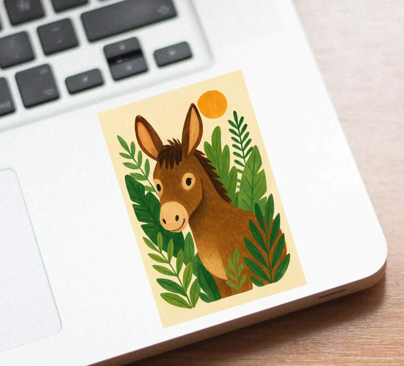 Friendly donkey sticker by Studio M