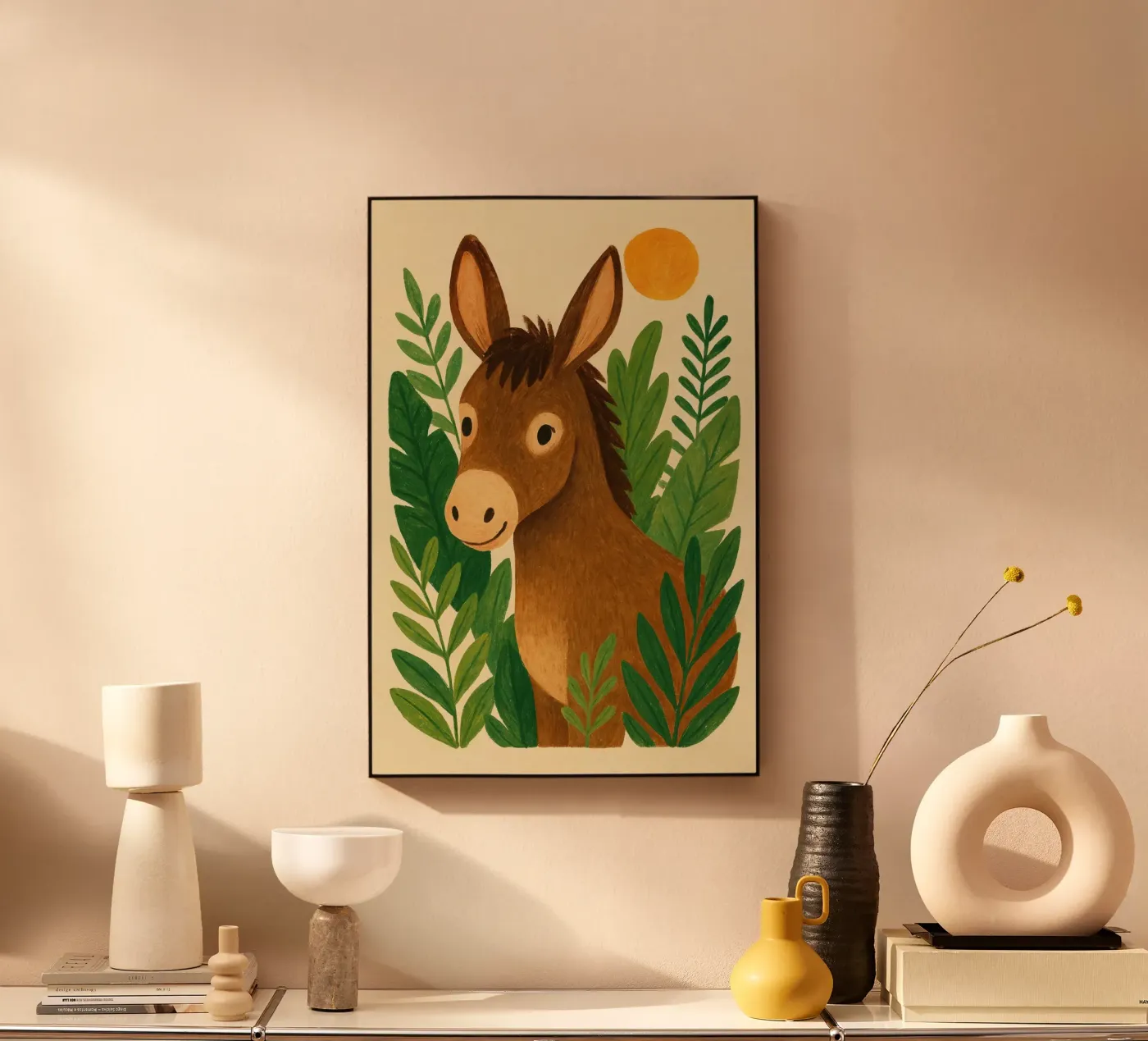 Friendly donkey Acryl-Glas von Studio M