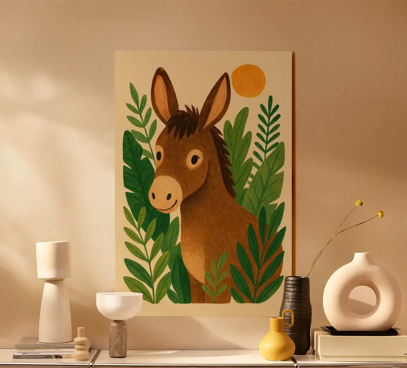 Friendly donkey Acryl-Glas von Studio M