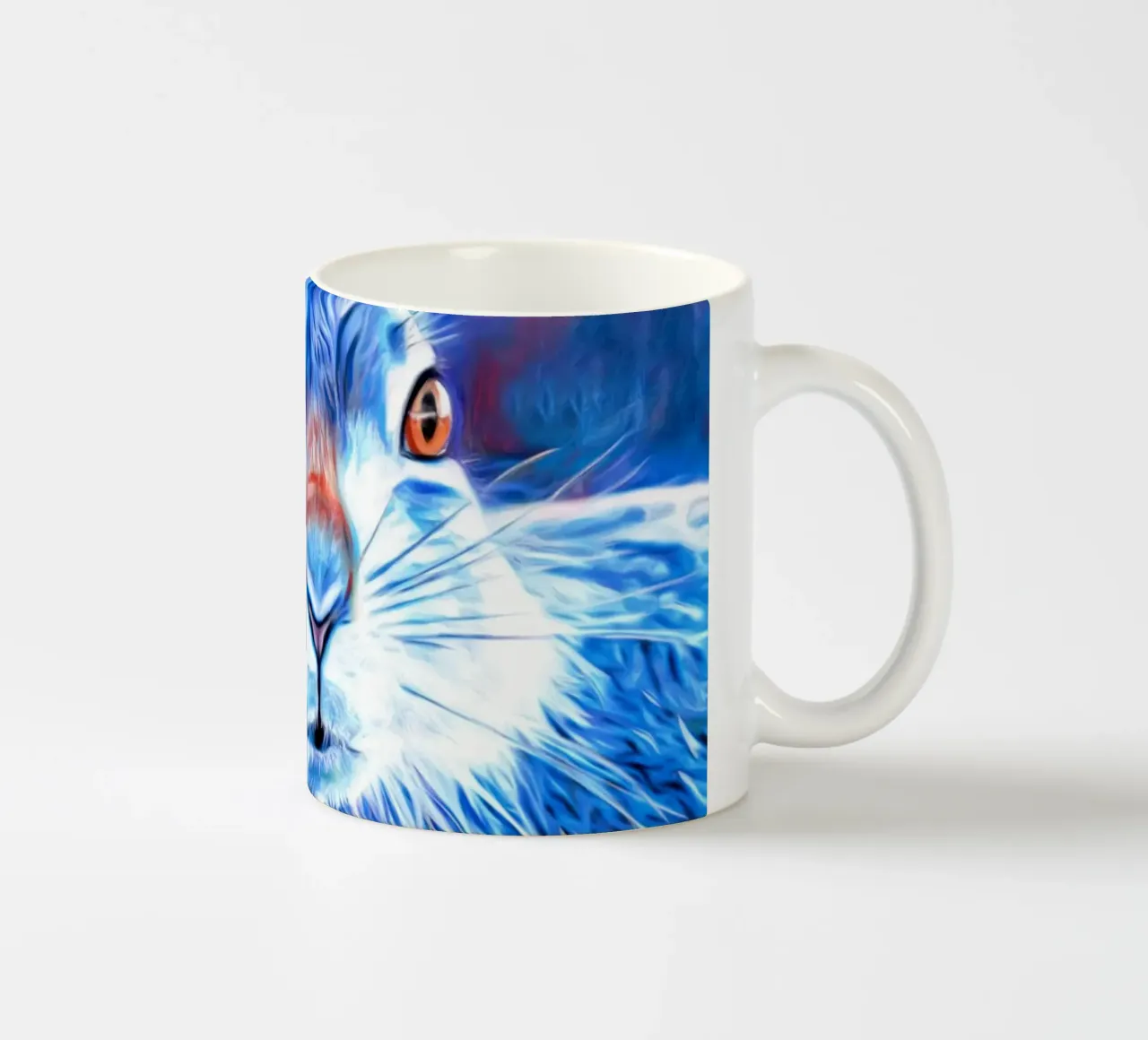 Junger Feldhase Keramik Tasse von goddess art