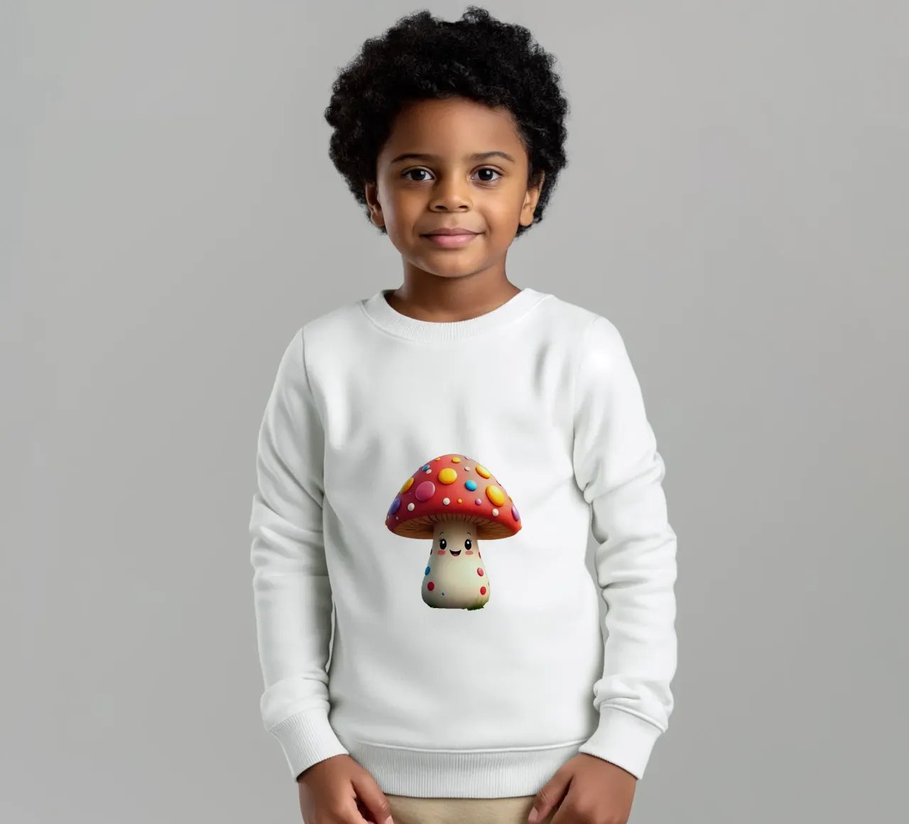 Fungo_3a felpa bambino da Tierisch bunt by LK