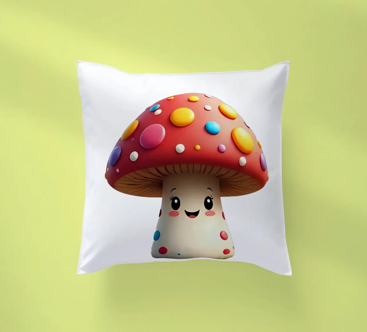 Fungo_3a cuscino da Tierisch bunt by LK