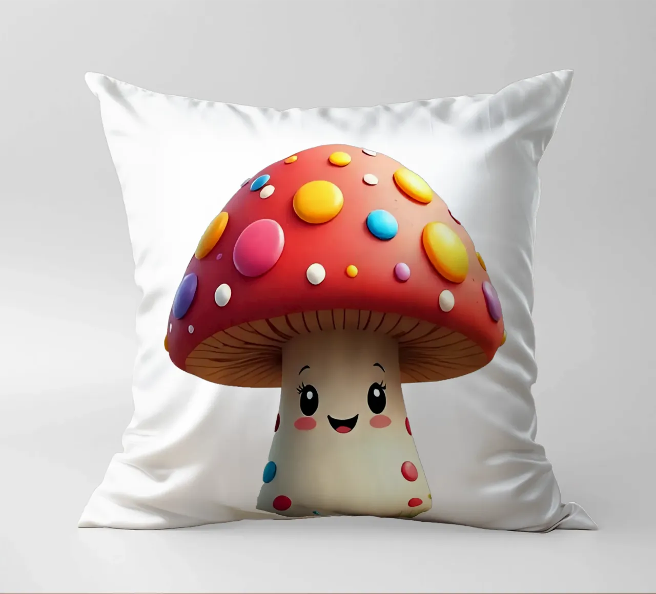 Fungo_3a cuscino da Tierisch bunt by LK