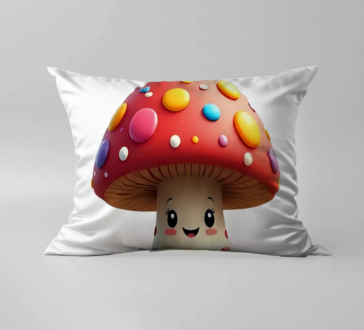 Fungo_3a cuscino da Tierisch bunt by LK