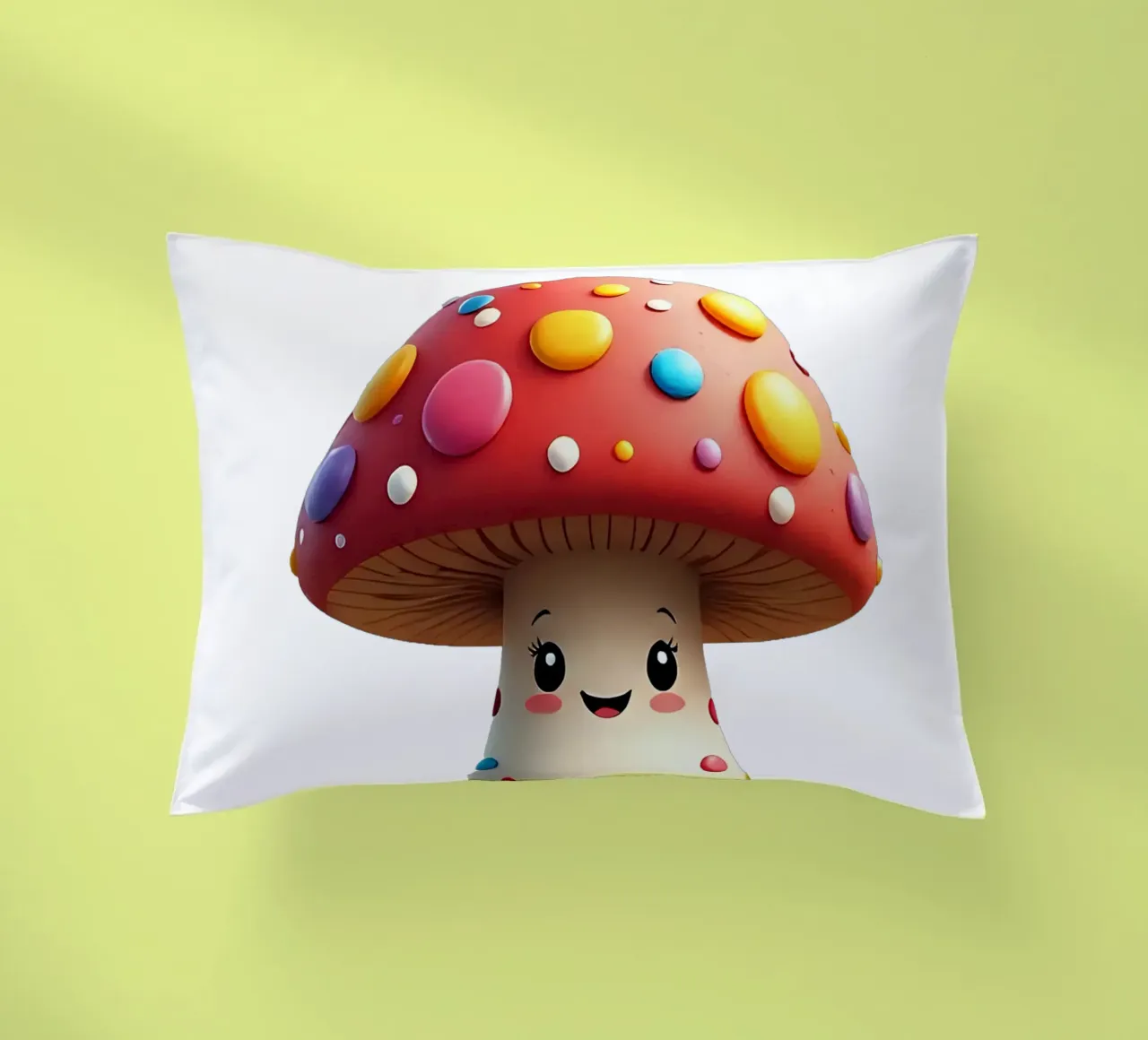 Fungo_3a cuscino da Tierisch bunt by LK