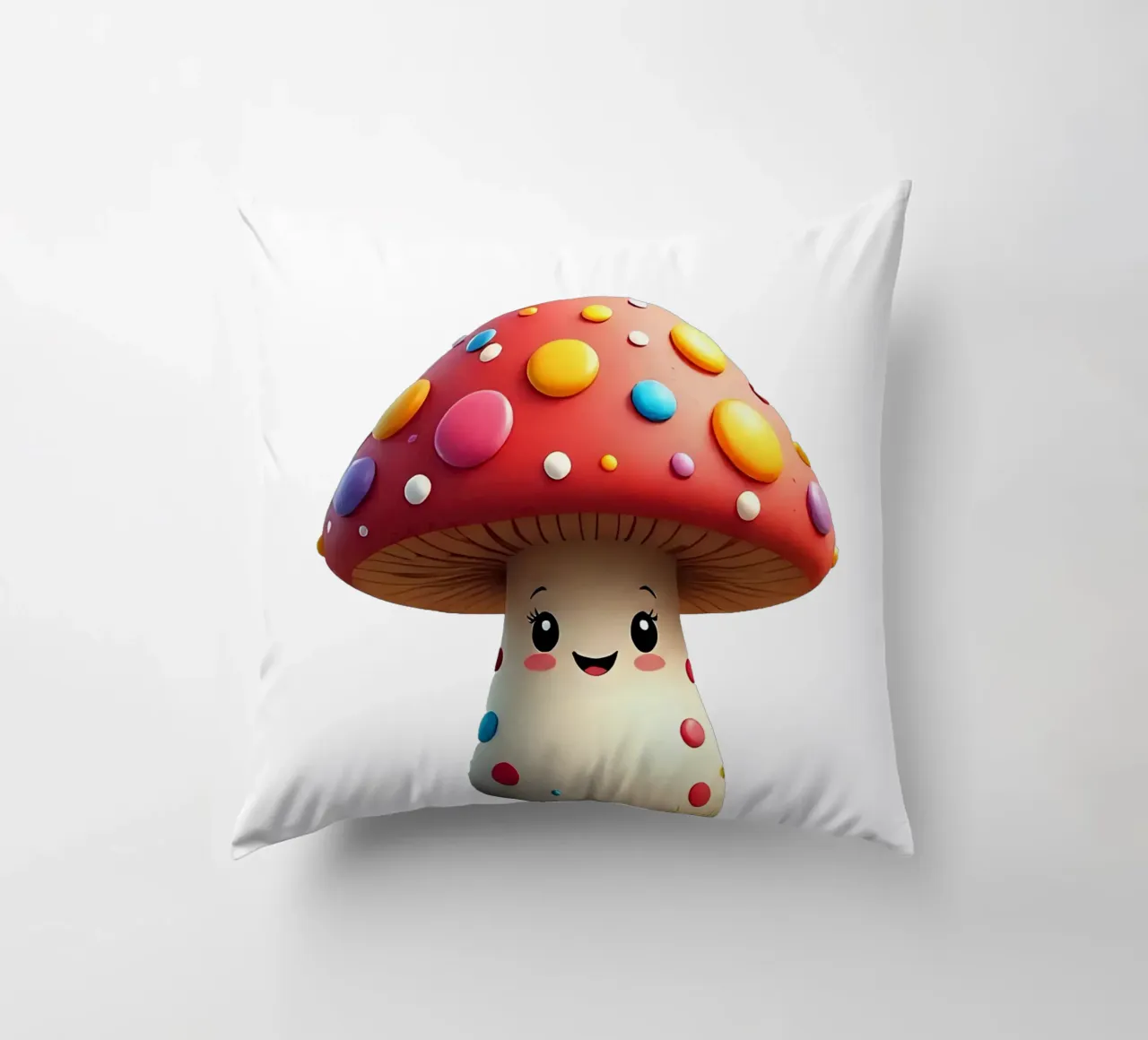 Fungo_3a cuscino da Tierisch bunt by LK