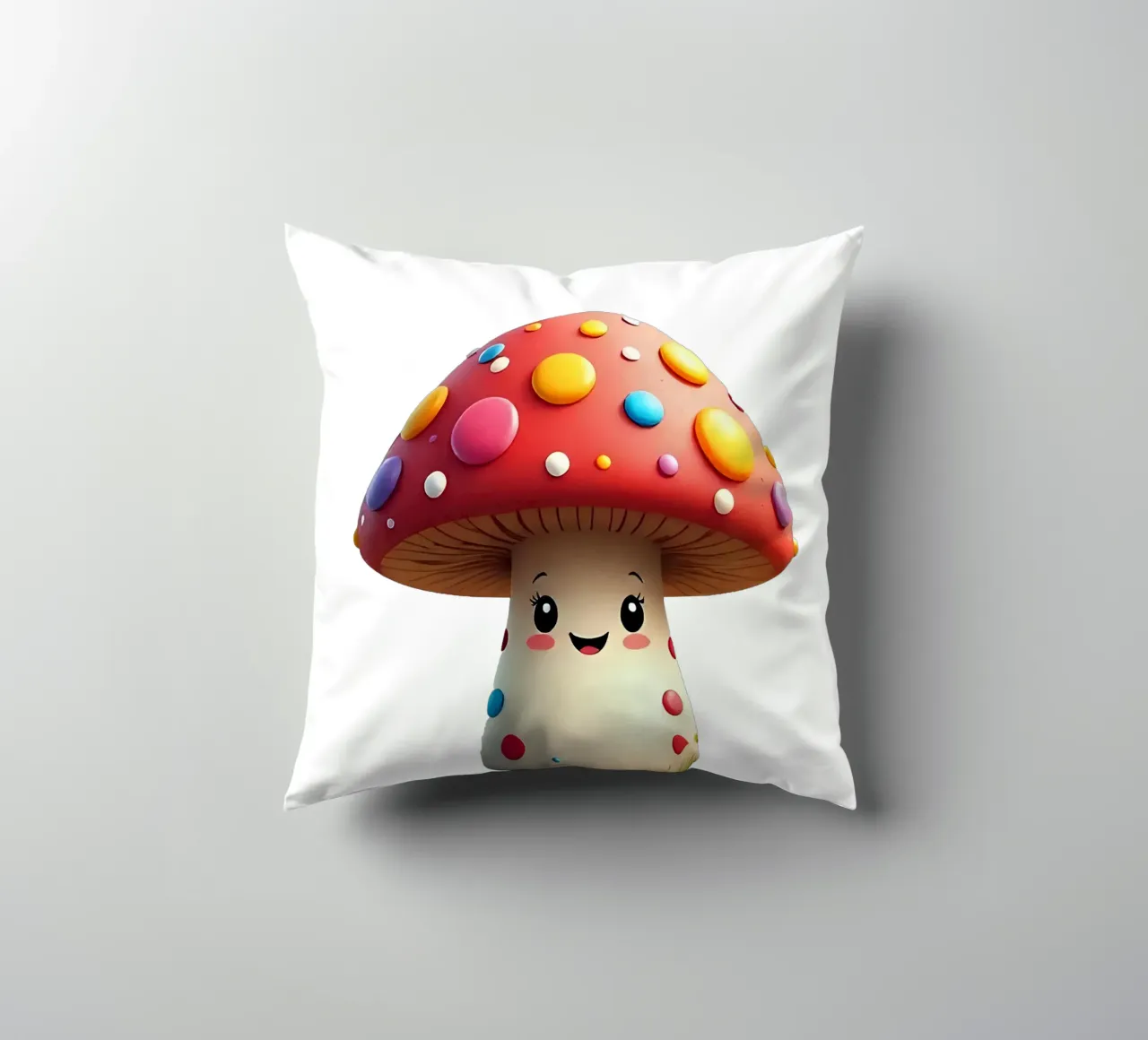 Fungo_3a cuscino da Tierisch bunt by LK