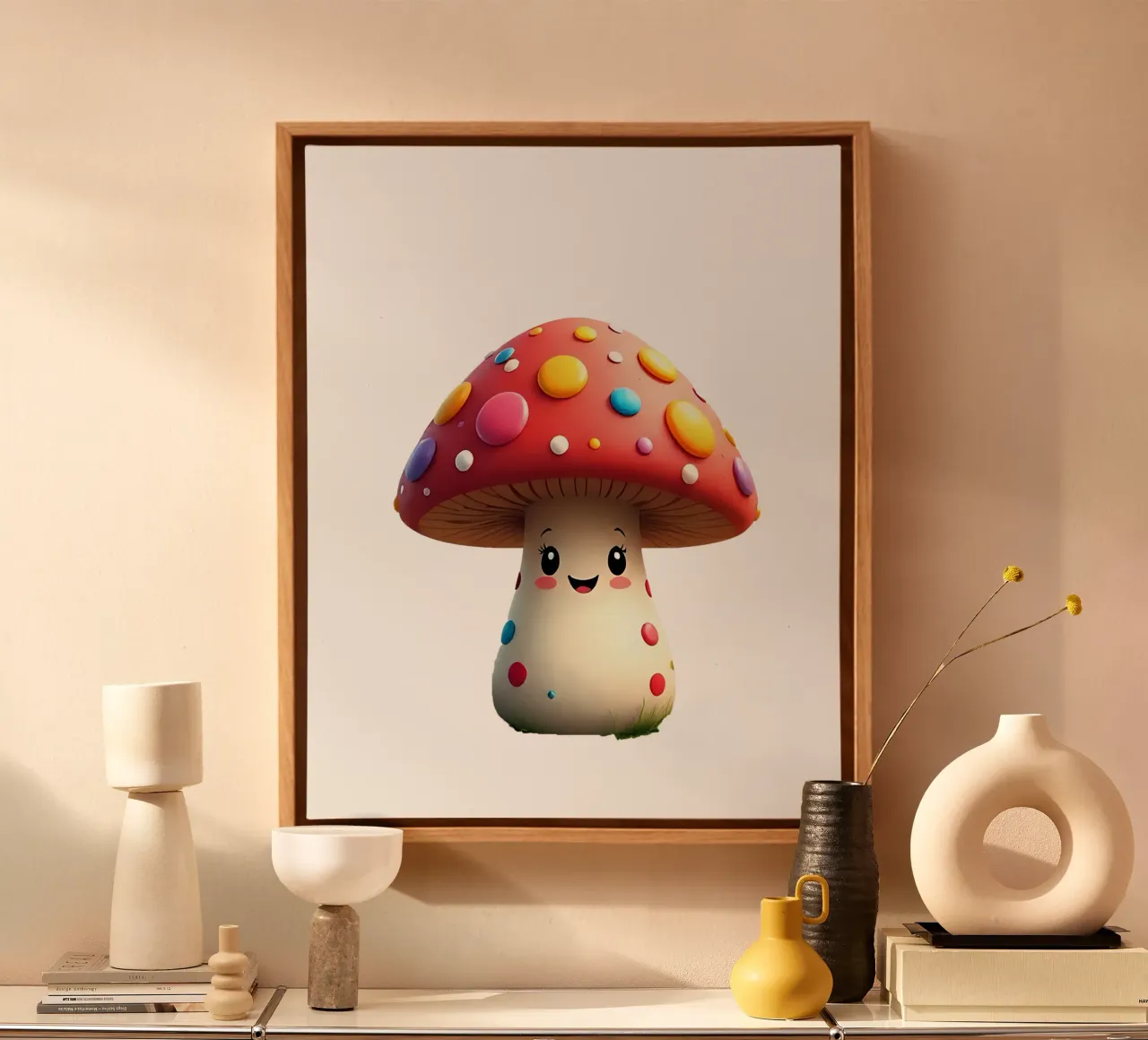 Mushroom_3a canvas by Tierisch bunt by LK