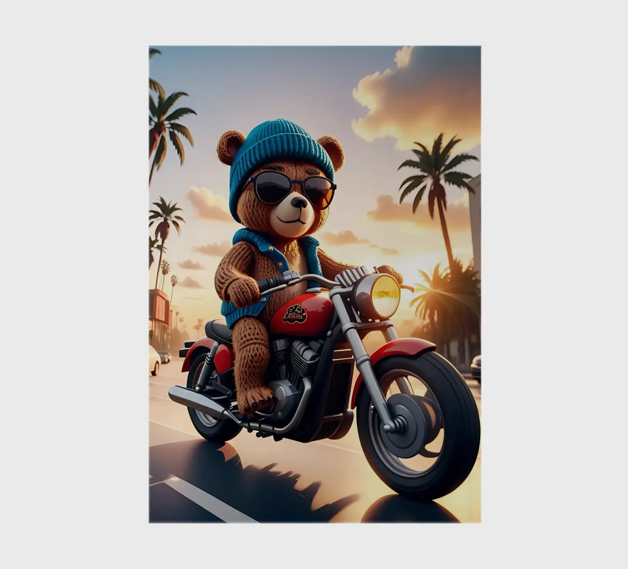Bear_style_A_1 notebook by Tierisch bunt by LK