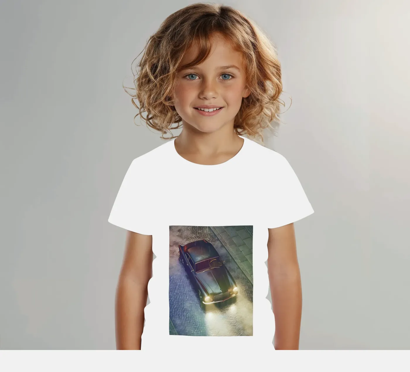 Auto d'epoca t-shirt bambini da CAR EDITION