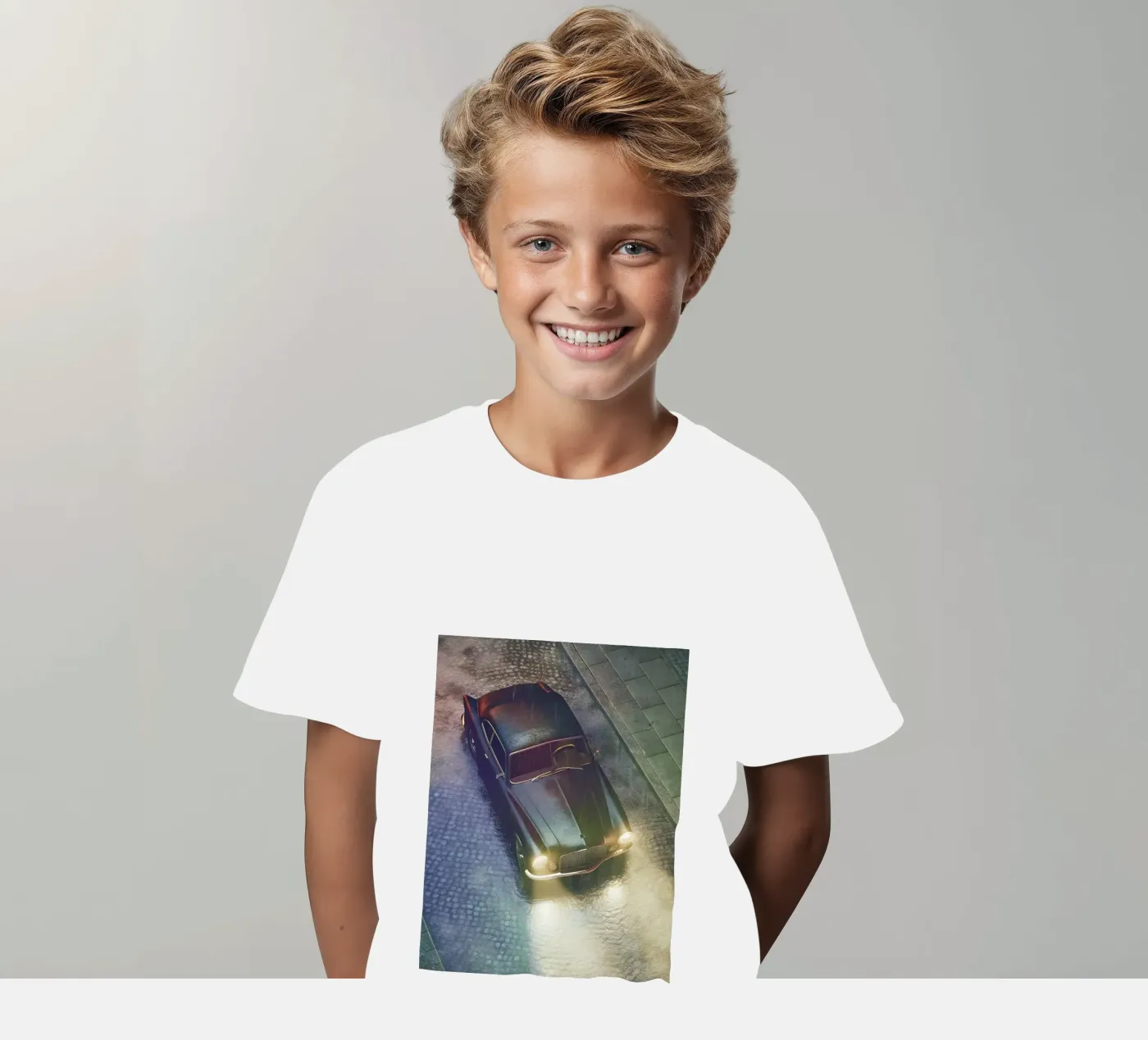 Auto d'epoca t-shirt bambini da CAR EDITION
