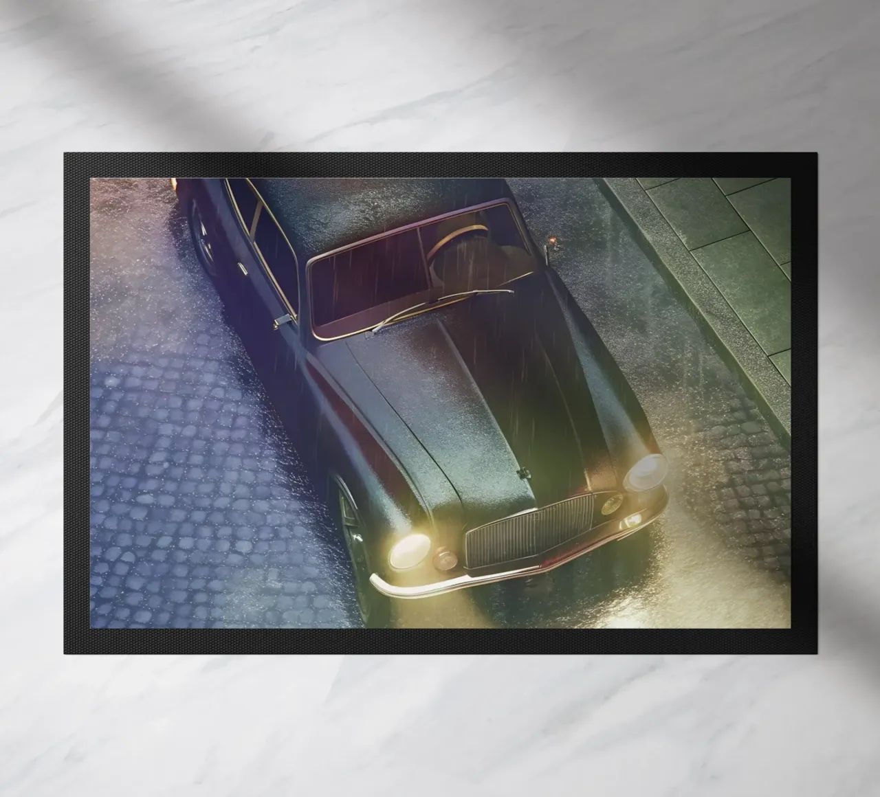 Antike Oldtimer Fußmatte von CAR EDITION