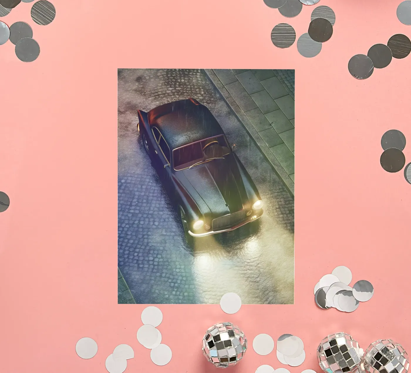 Antique Classic Cars Sticker von CAR EDITION