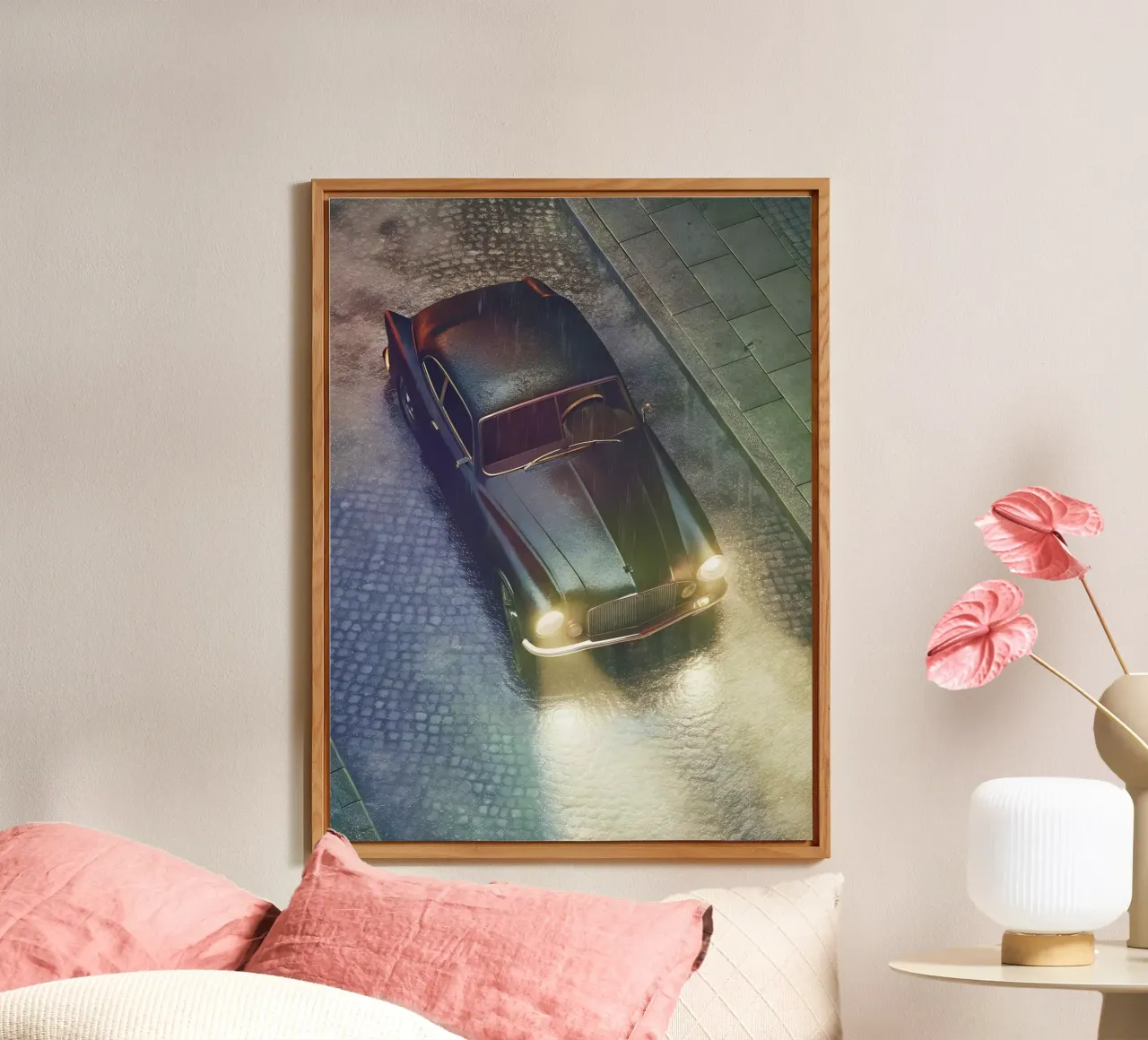 Auto d'epoca alluminio dibond da CAR EDITION