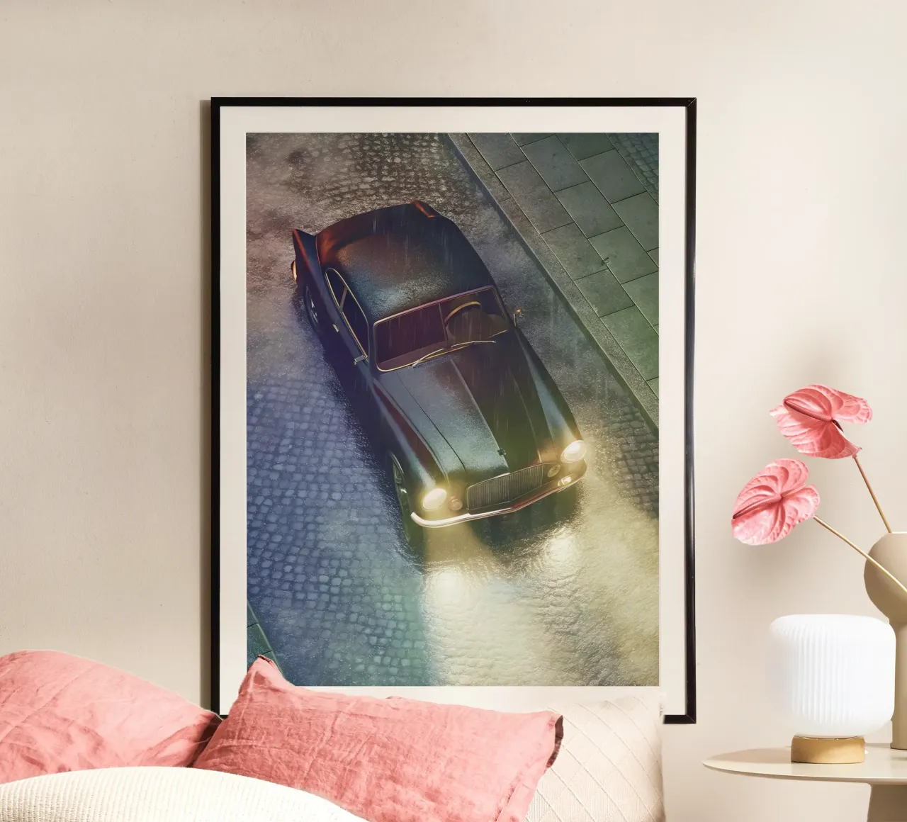 Antieke Klassieke Auto's poster van CAR EDITION