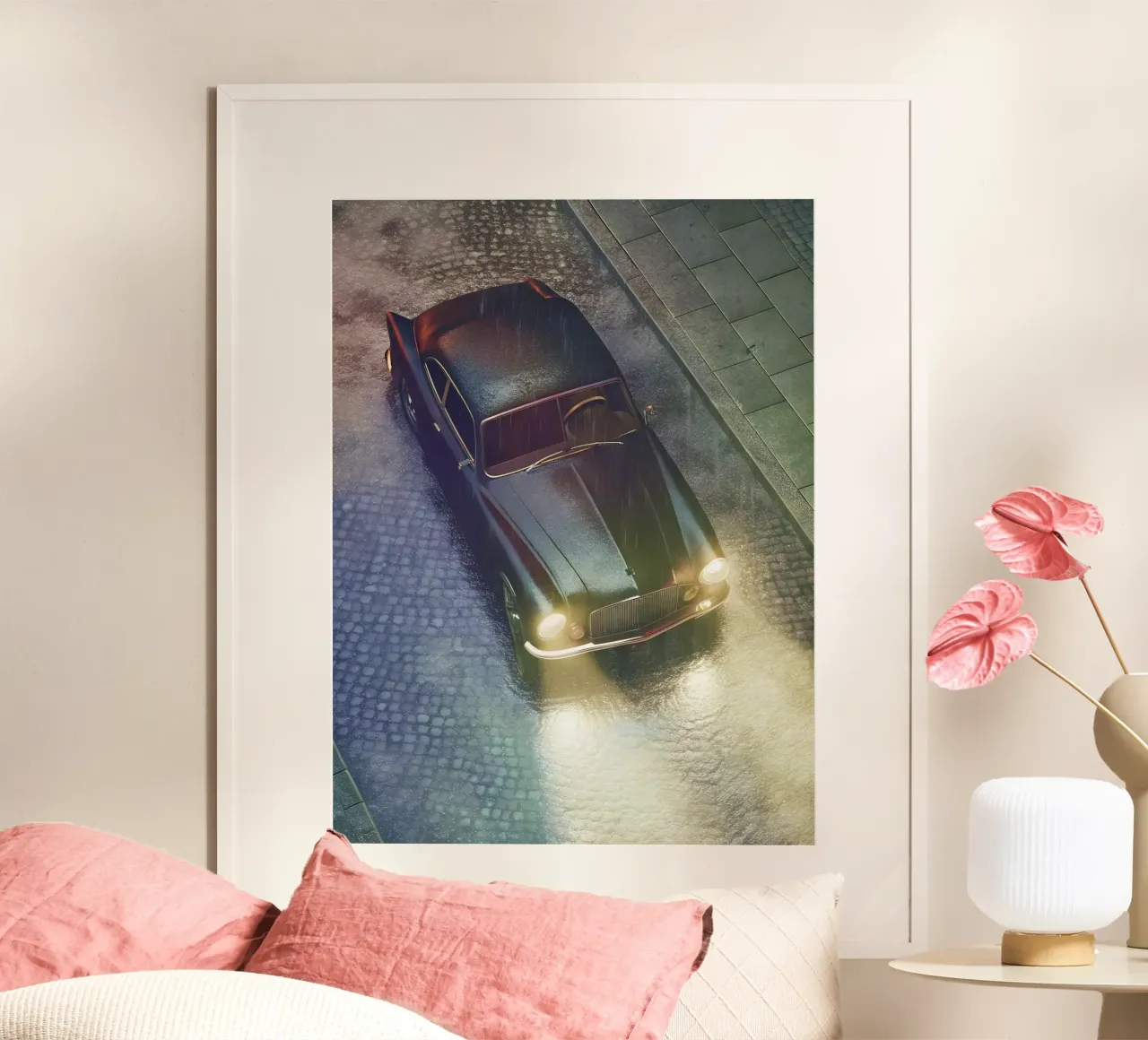 Antieke Klassieke Auto's poster van CAR EDITION