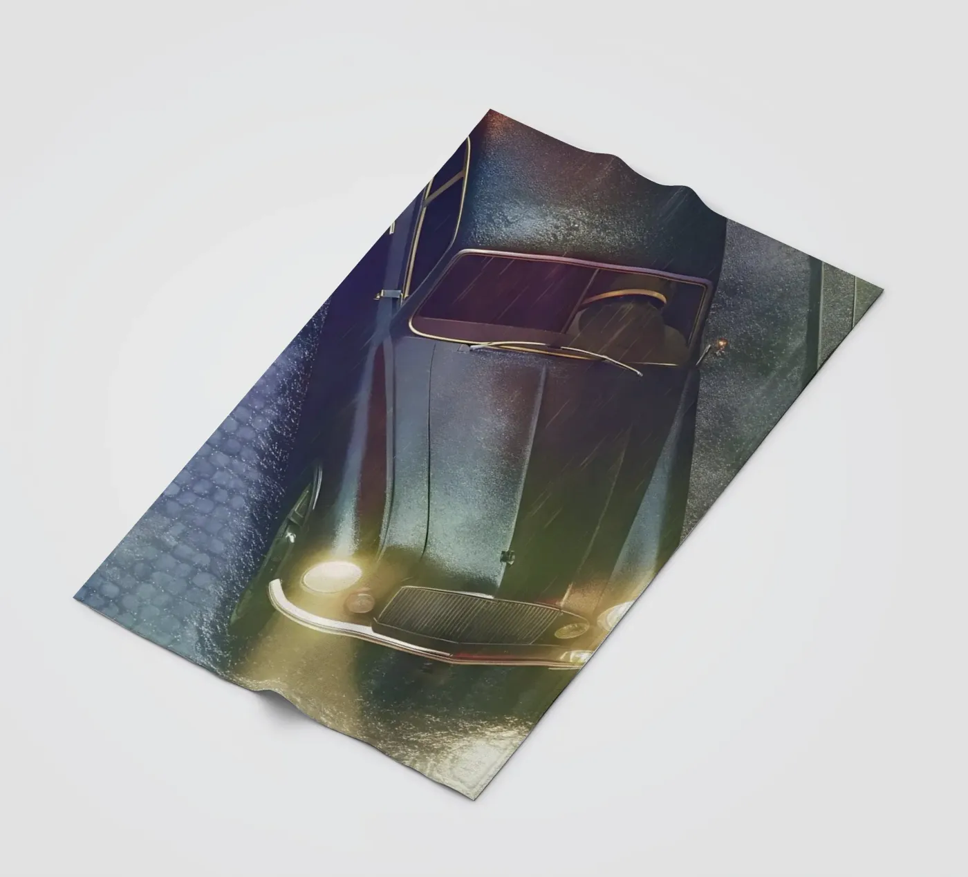 Antique Classic Cars Fleecedecke von CAR EDITION