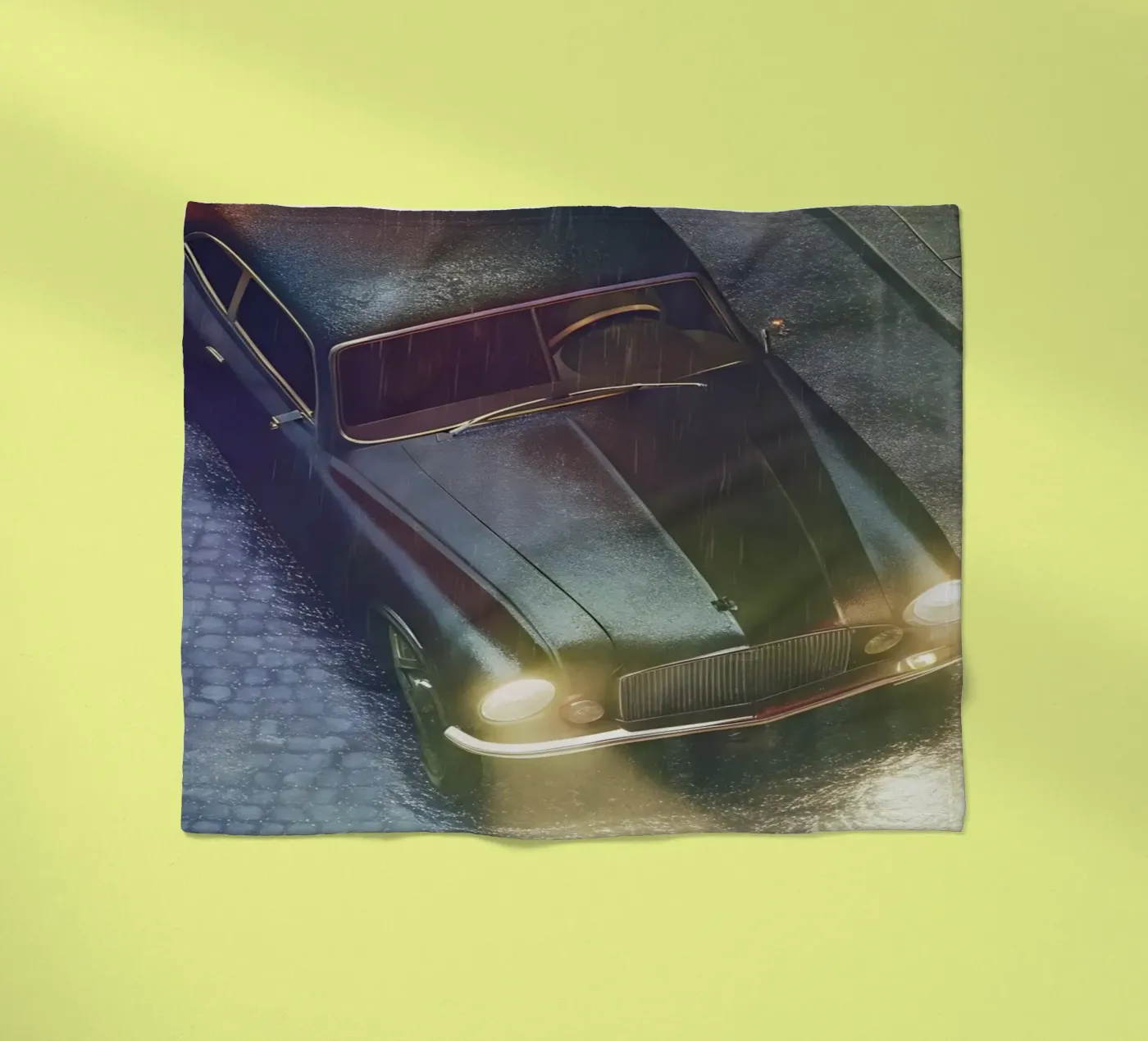 Antique Classic Cars Fleecedecke von CAR EDITION