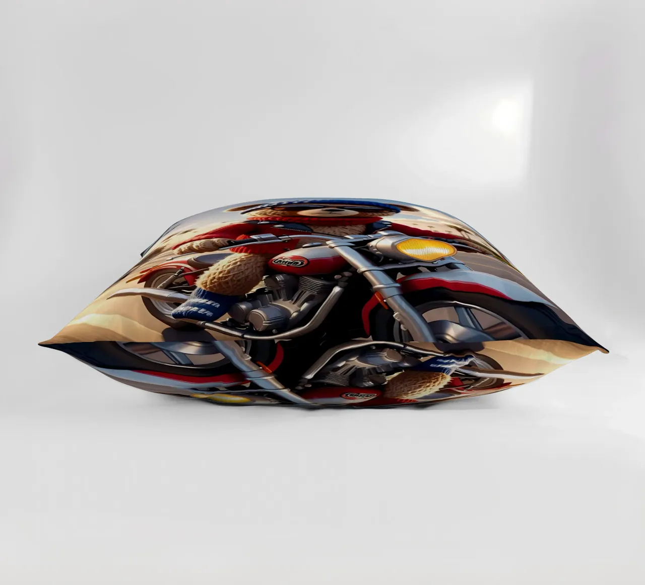 Stile_orso_A_2 cuscino da Tierisch bunt by LK