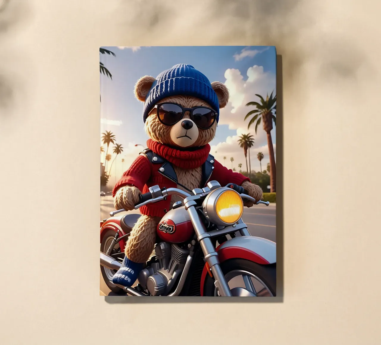 Bear_style_A_2 notebook by Tierisch bunt by LK
