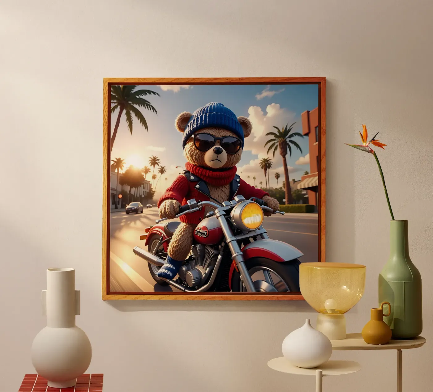Bear_style_A_2 plexiglass da Tierisch bunt by LK