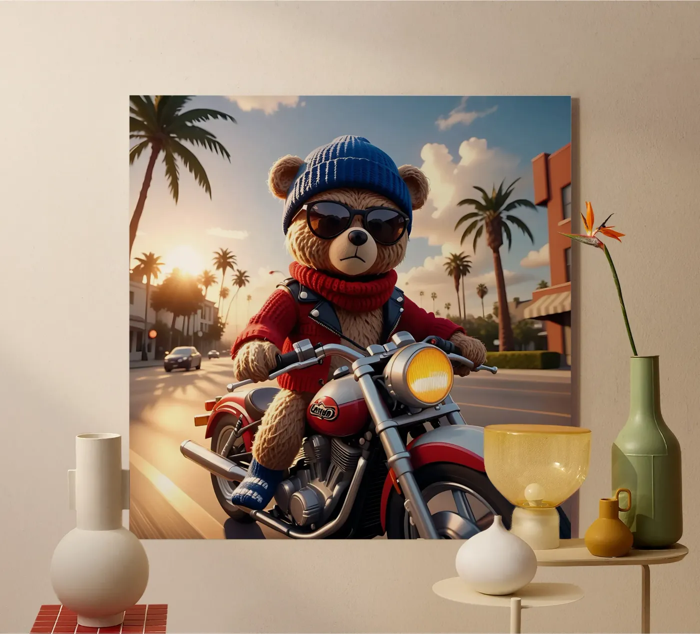 Bear_style_A_2 plexiglass da Tierisch bunt by LK
