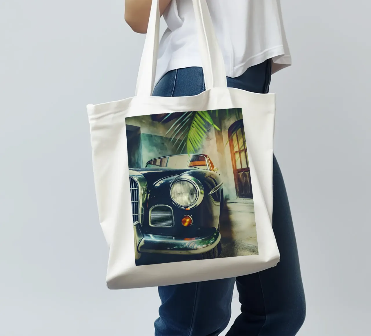 Antique Classic Cars tote bag by CAR EDITION