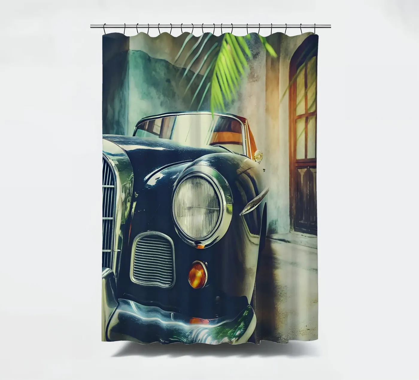 Antike Oldtimer Duschvorhang von CAR EDITION