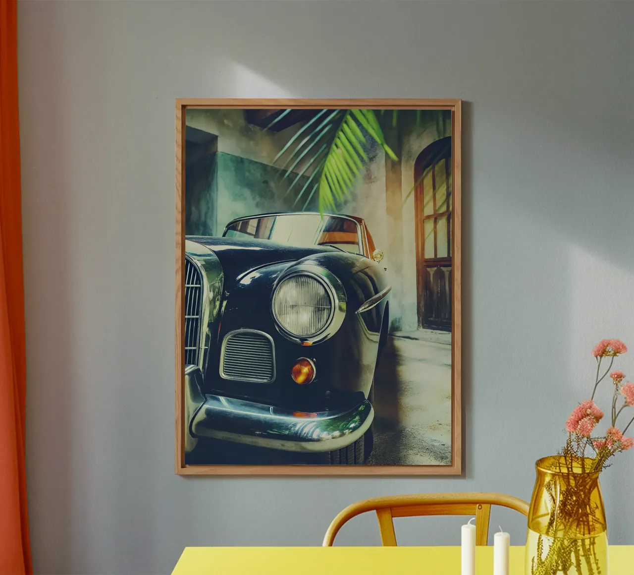 Auto d'epoca alluminio dibond da CAR EDITION