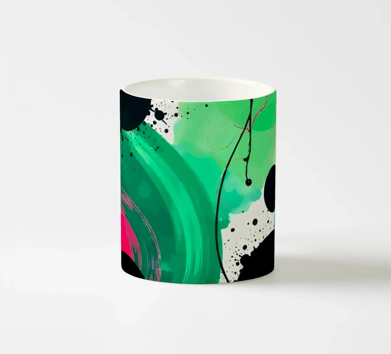 Abstract1004 tazza in ceramica da WALLART-Peter Lorenz
